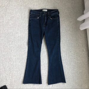 Free people high rise flared jeans